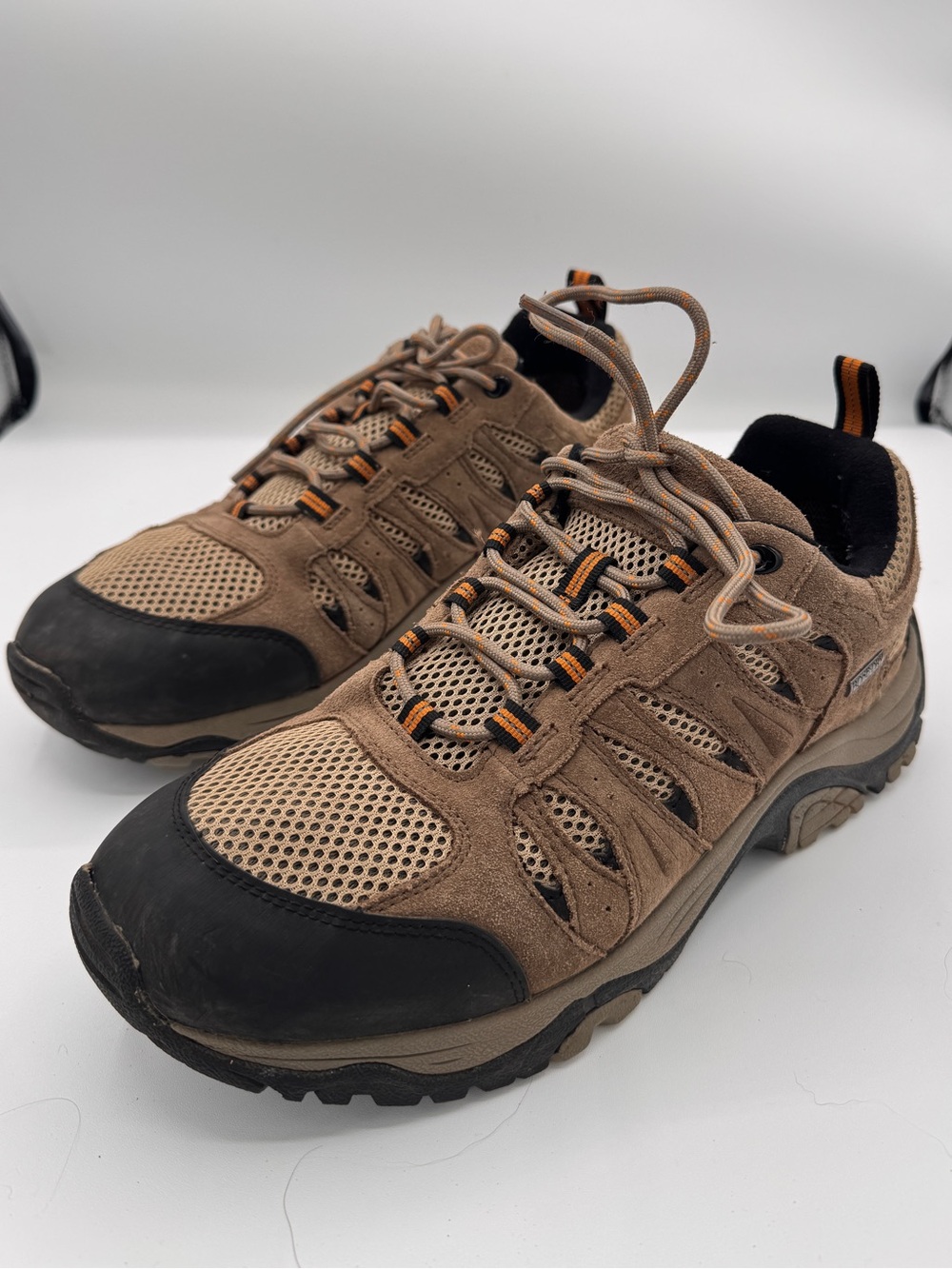 Ascend Lisco Low Waterproof Hiking Shoes Men’s 9.5 Tan Brown